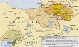 évolutions des frontières arméniennes