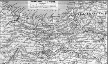 Carte Arménie