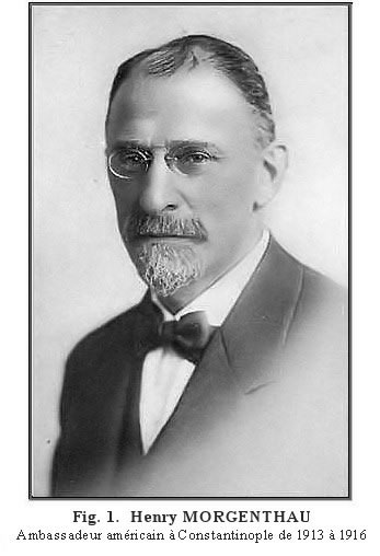 Henry MORGENTHAU ambassadeur américain à Constantinople de 1913 à 1916