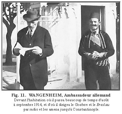 WANGENHEIM, Ambassadeur allemand 