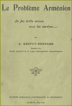Couverture du livre Le problème arménien, par A. Krafft Bonnard