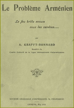 Couverture du livre Le problème arménien, par A. Krafft Bonnard