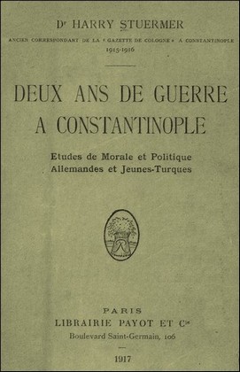Stuermer, témoignage sur le génocide arménien
