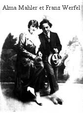 Werfel et sa femme