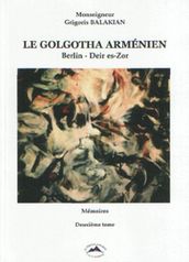 Couverture du livre : Le Golgotha arménien