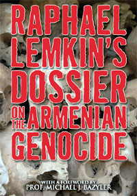 Couverture du livre : RAPHAEL LEMKIN’S DOSSIER ON THE ARMENIAN GENOCIDE