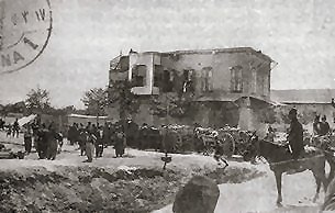 Victimes arméniennes transportées en dehors de la ville