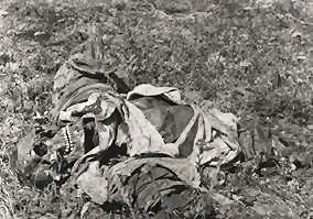 Cadavre d'Arménien, victime des massacres d'Adana