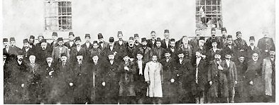 Notables de Césarée, avant d'être exécuté, victime du génocide arménien