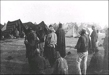 camp de déportés arméniens